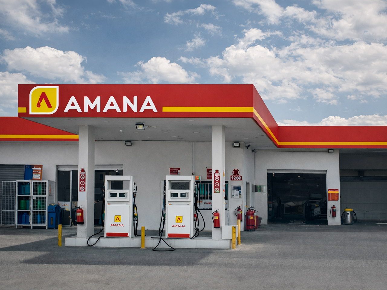 Amana Station at Kherbit Selim